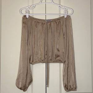 Fashion Nova Off the shoulder crop top